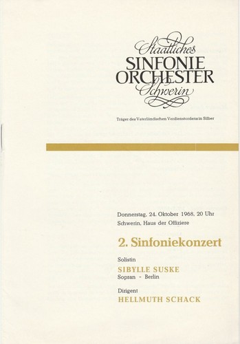 Programmheft - , 2