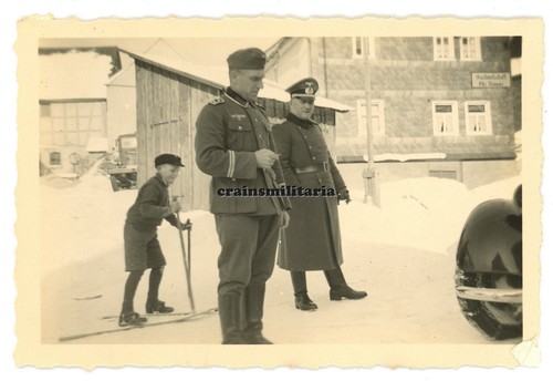 Orig foto offizier - offizier, bei