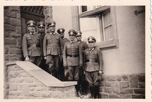 Foto gruppe offiziere - -,