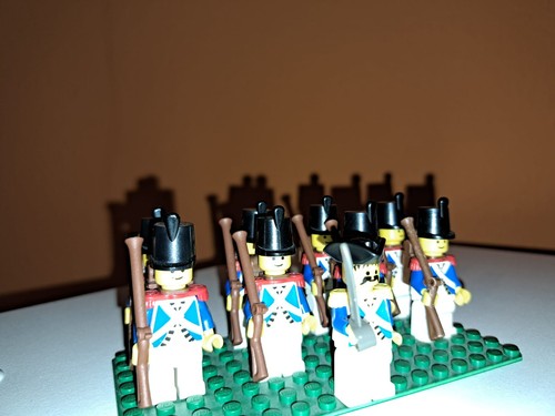 Lego minifigur imperial - 8x,