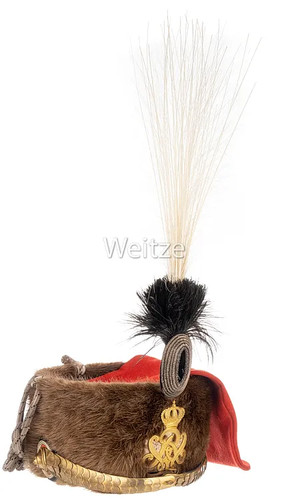 Preußen pelzmütze für einen - pelzmütze,