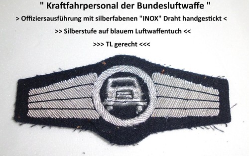 Kraftfahrer silber - ",