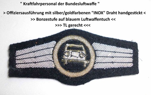 Kraftfahrer bronze - -, "