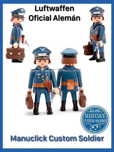 Playmobil custom offizier - playmobil,